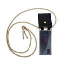 Handy Kette für Samsung Galaxy A51 4G M40s Silikon mit Gold Ringen