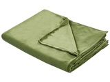 Beliani, Bezug Für Gewichtsdecke Aus Polyester Modern Rhea Unisex Grün Bedruckt ONE SIZE