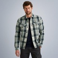Hemd Mit Karomuster Unisex Grün S