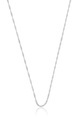 Collier Singapur Weissgold 750, 1.2mm, 40cm Damen 40cm