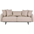 Beliani - 3 Sitzer Sofa aus Stoff Modern SVANEK, One Size, Braun Medium