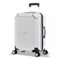 Eminent - Aegis Expandable Handgepäck Koffer 4 Rollen Weiß, 55 CM, Weiss