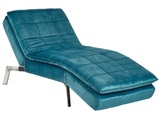 Chaiselongue aus Samtstoff Glamourös LOIRET Chaiselongue aus Samtstoff Glamourös LOIRET