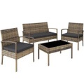 Rattan Sitzgruppe Sparta 3+1 Rattan Sitzgruppe Sparta 3+1