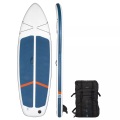 Sup-board Aufblasbar, Sup Kompakt Einsteiger Unisex Blau Denim 10