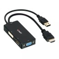 Lindy HDMI - DP/DVI-D/VGA Adapter