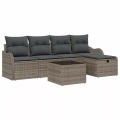 VidaXL - Outdoor-sofa poly-rattan, One Size, Grau