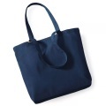 Westford Mill - Organic Einkaufstasche 16 Liter, One Size, Marine