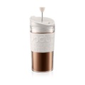 Kaffeebereiter TRAVEL PRESS 0.35 L Cremefarben Kaffeebereiter TRAVEL PRESS 0.35 L Cremefarben