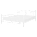 Beliani, Bett mit Lattenrost aus Metall Retro ANTLIA Bett mit Lattenrost aus Metall Retro ANTLIA