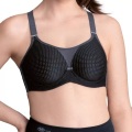 Performance Wirex - Sport Bh Damen Schwarz F/80