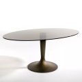 AM.PM, Tisch ''Seona'', ovale Rauchglasplatte