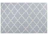 Beliani Teppich grau 200 x 300 cm Kurzflor SILVAN
