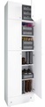 MID.YOU Schuhschrank , Lona Xxl , Weiss , Holzwerkstoff , 3 Fächer , 70x240x39 cm , melaminharzbeschichtet,melaminharzbeschichtet,Nachbildung,Nachbildung , 000657007646
