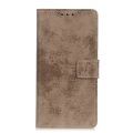 Xiaomi Mi Note 10 - Vintage Etui Wildleder Optik