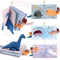 Activity-board, 3D Babybuch Babyspielzeug von 0 3 6 12+ Monate, Dinosaurier Spielzeug 1 Jahr Multicolor