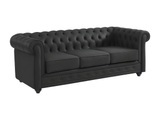 Ledersofa 3Sitzer CHESTERFIELD Büffelleder Ledersofa 3Sitzer CHESTERFIELD Büffelleder