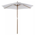 Outsunny - Sonnenschirm, One Size, Weiss