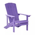 Beliani, Gartenstuhl aus Kunstholz Retro ADIRONDACK Gartenstuhl aus Kunstholz Retro ADIRONDACK