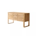 Waschtischunterschrank aus massivem Teakholz 145 cm Minimalys Waschtischunterschrank aus massivem Teakholz 145 cm Minimalys