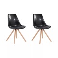 Set mit 2 Stühlen aus Kunststoff Modern DAKOTA Set mit 2 Stühlen aus Kunststoff Modern DAKOTA