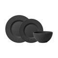 VILLEROY&BOCH, Teller-Set, 12tlg, 4 Personen Manufacture Rock Teller-Set, 12tlg, 4 Personen Manufacture Rock