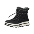 TOM TAILOR Winterboots, mit Fellimitat-Kragen