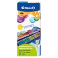 undefined, PELIKAN Deckfarben 735K/12 12 Farben Deckweiss