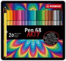 STABILO Fasermaler Pen 68 1mm 6820-6 20 Farben