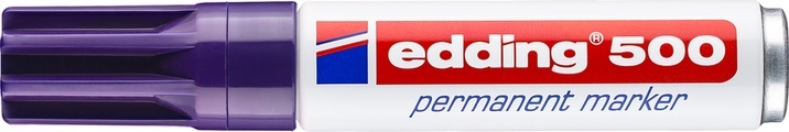 EDDING Permanent Marker 500 2-7mm 500-8 violett