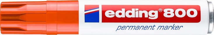 EDDING Permanent Marker 800 4-12mm 800-6 orange