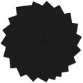 URSUS Tonzeichenpapier A4 2174690 130g, schwarz 100 Blatt