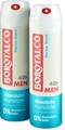 Borotalco, Men Deo Invisible Spray 0% Aluminiumsalze Duo Damen 2 x 150ml