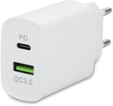 LMP Dual Port Power Adapter iPad/iPhone - USB-A und USB-C max. 20W