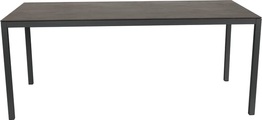 LOCARNO, 160 cm, Gestell Anthrazit, Platte Keramik Gartentisch