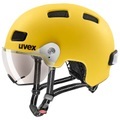 Uvex Rush Visor Velohelm mit Visier - Sunbee Mat