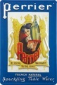 undefined, Werbe-Blechschild Perrier