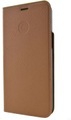 Mike Galeli - iPhone 12 Pro Max Echtleder Book Case Tasche Flip Cover Hand Made (MARCIP12_6.7-M14) - Beige