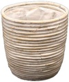 Übertopf Rattan