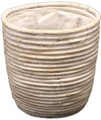 Übertopf Rattan