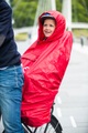 Hamax Regenponcho rot 2019 Velositz Zubehör