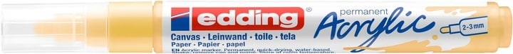 edding Acrylmarker 5100, medium, pastellgelb