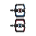 Crankbrothers Mallet DH Pedale Super Bruni Edition schwarz/rot/blau 2019 MTB Pedale