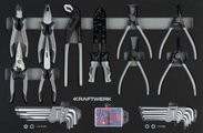KRAFTWERK Zangen Einlage Werkzeugkoffer