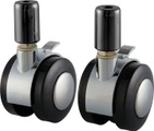 Micasa, Rollen mit Stopper für Möbel FLEXCUBE