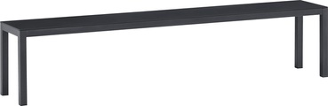 LOCARNO, 200 cm, Gestell Anthrazit, Platte Keramik Sitzbank
