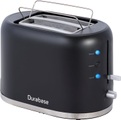 Durabase Toaster Black Silverring