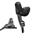 SRAM Force 22 Hydraulische Scheibenbremse Vorne mit Schalthebel Flat Mount black 2020 Scheibenbremsen komplett