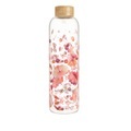 waterdrop Glasflasche Relax 1l Trinkflasche koralle