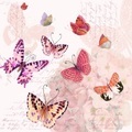 Feldner + Partner Butterfly Romance Servietten